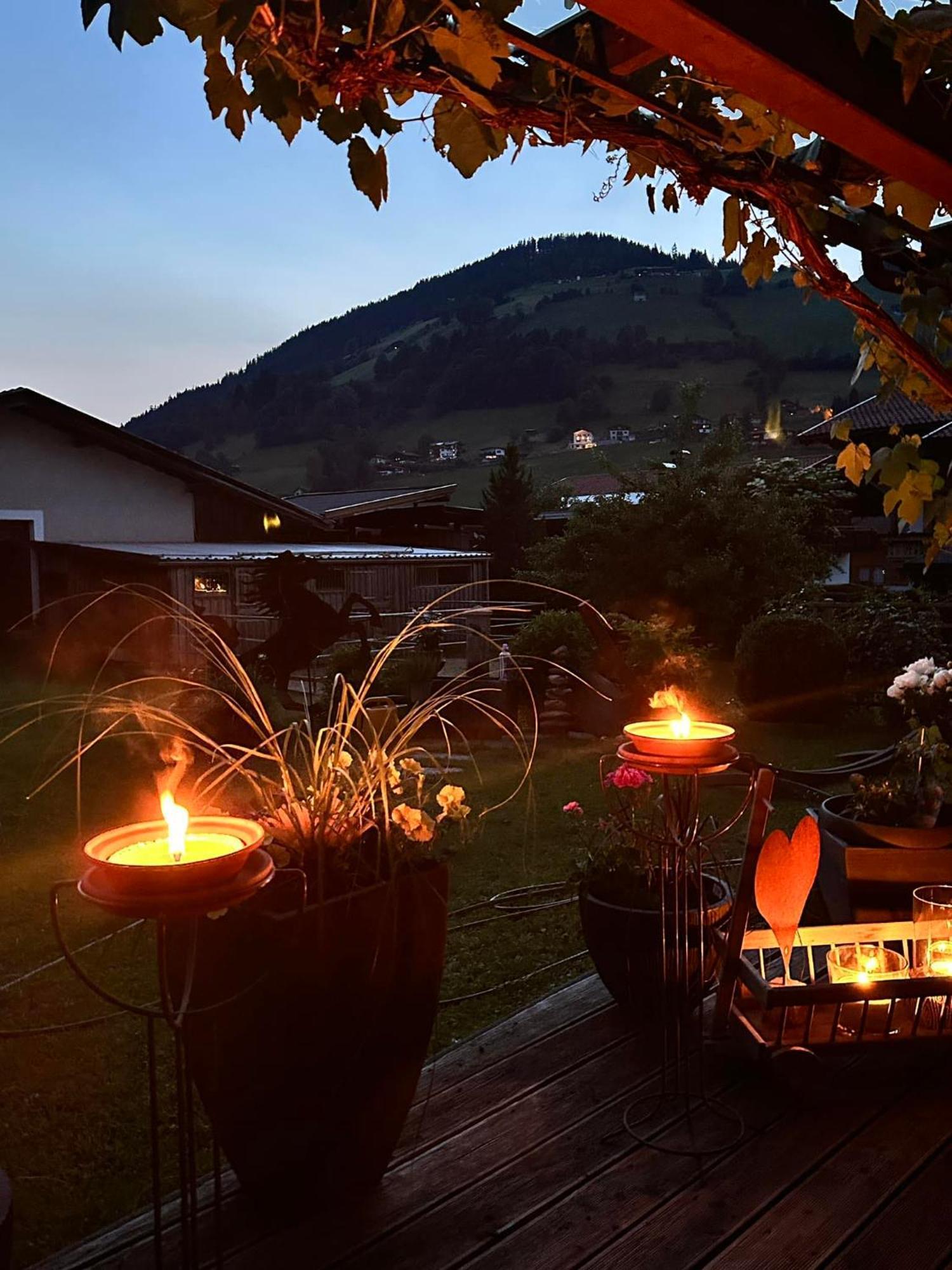 Appartement Alpenhof Wildschönau Niederau Buitenkant foto