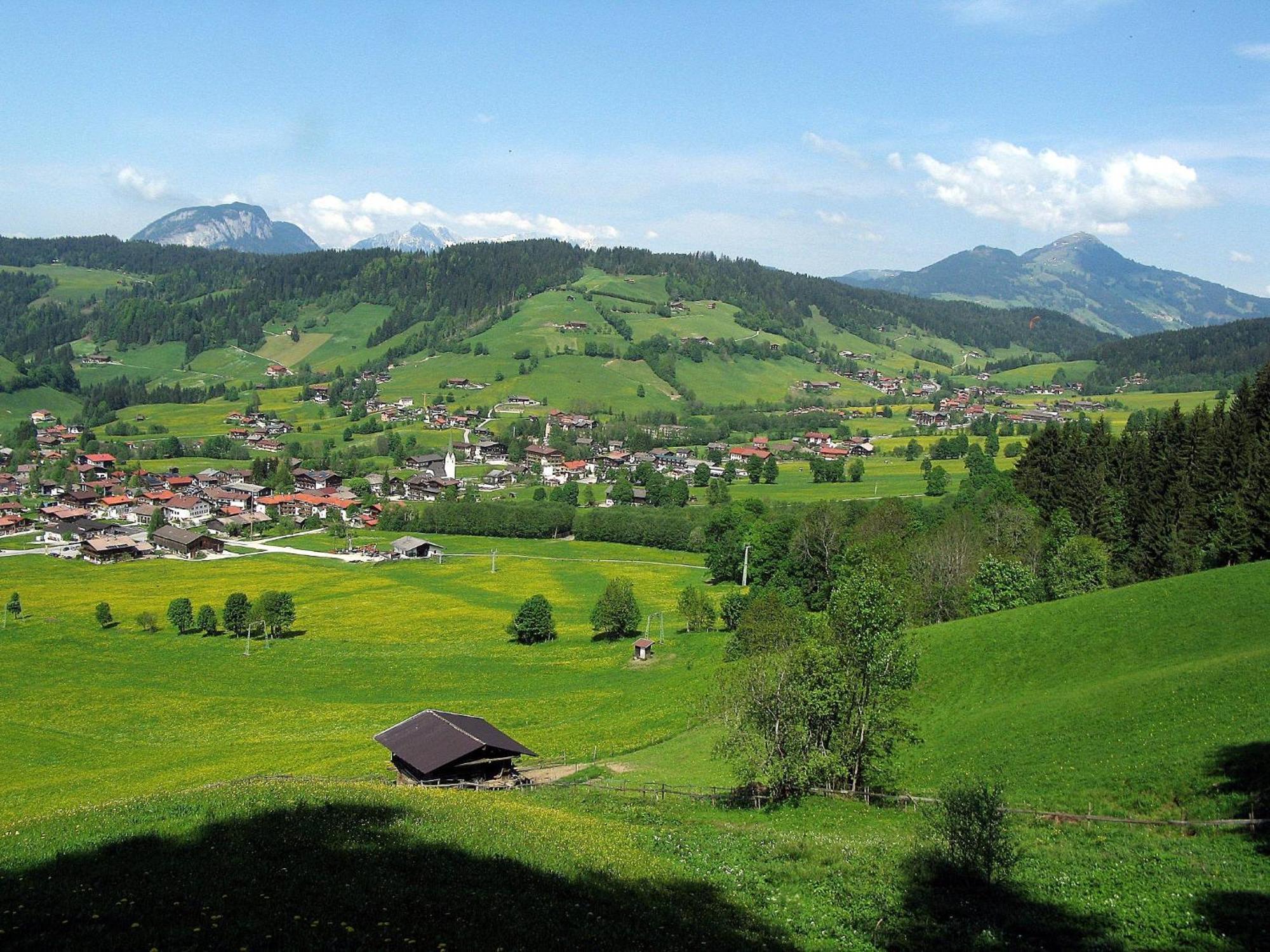 Appartement Alpenhof Wildschönau Niederau Buitenkant foto