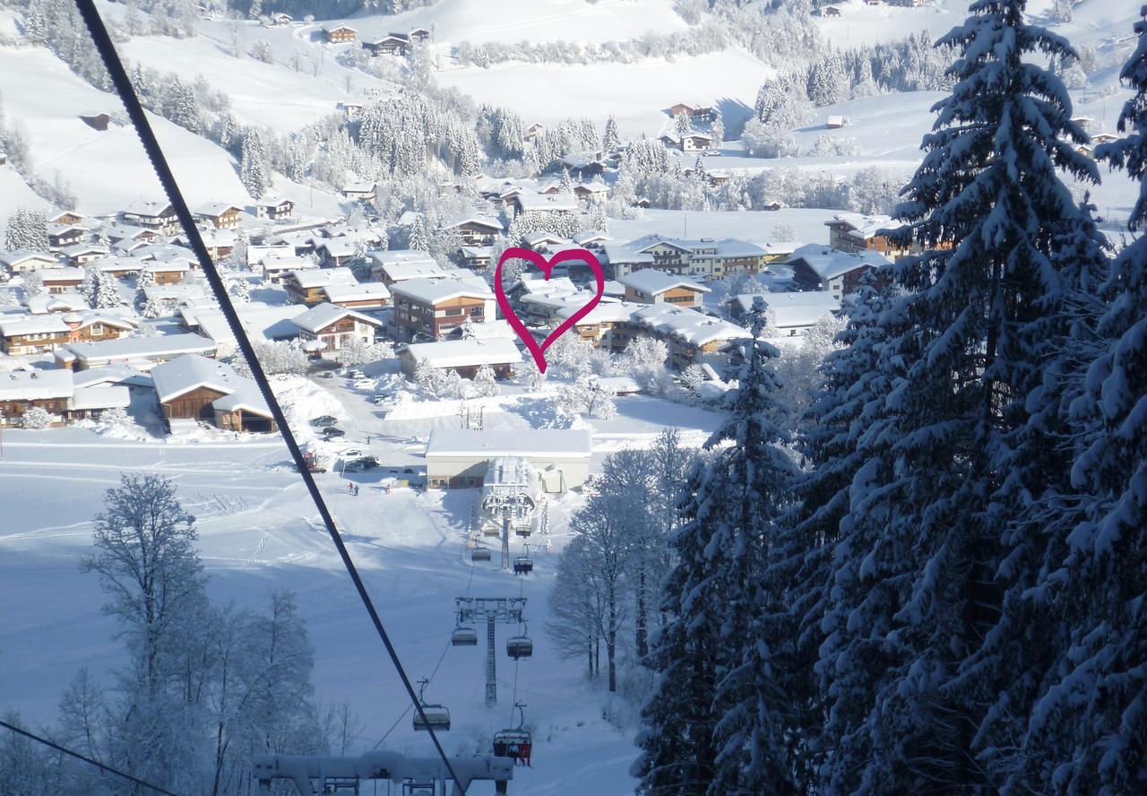 Appartement Alpenhof Wildschönau Niederau Buitenkant foto