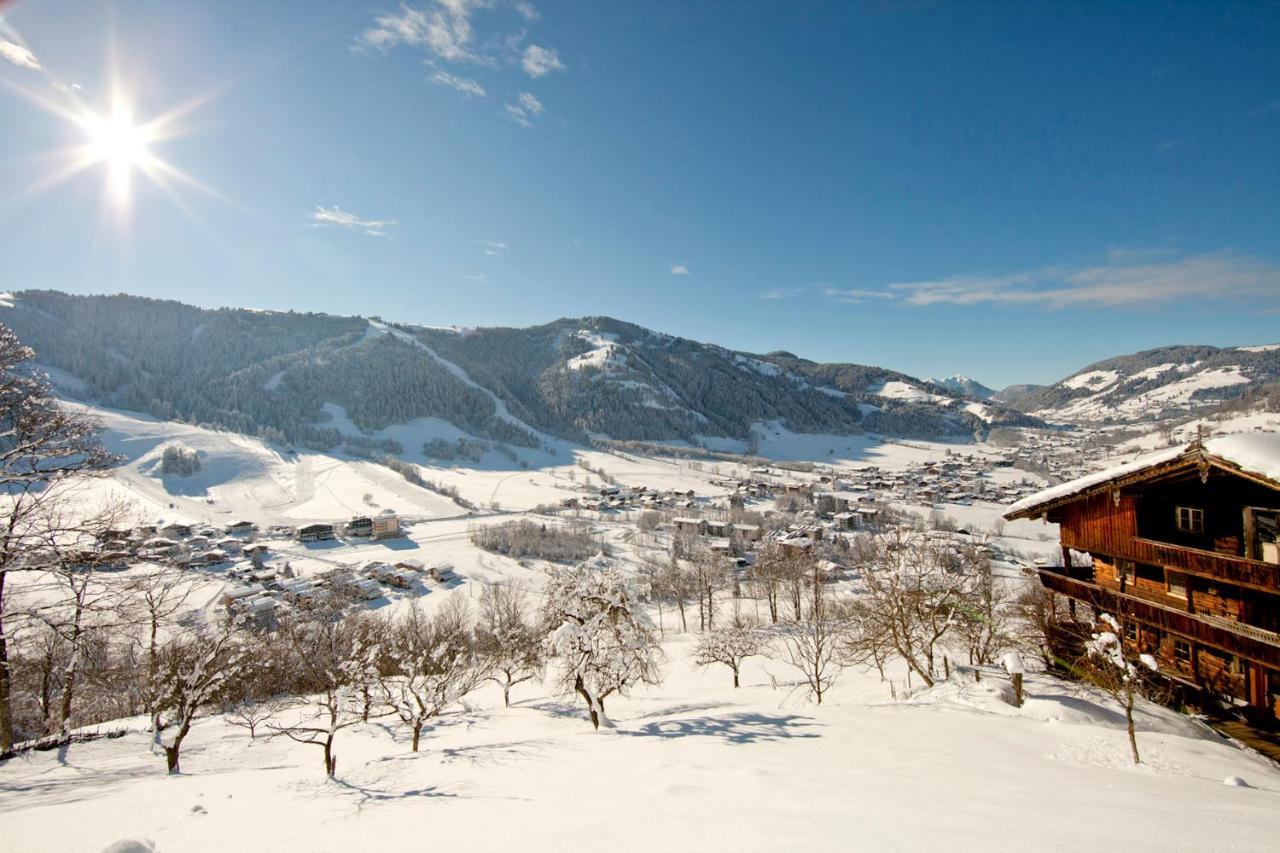 Appartement Alpenhof Wildschönau Niederau Buitenkant foto